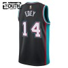 Dres Memphis Grizzlies Zach Edey Nike 2025-26 Classic Edition Crno Swingman - Dječji